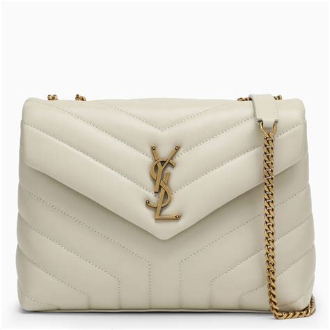 borsa bianca ysl|borse saint laurent bianche.